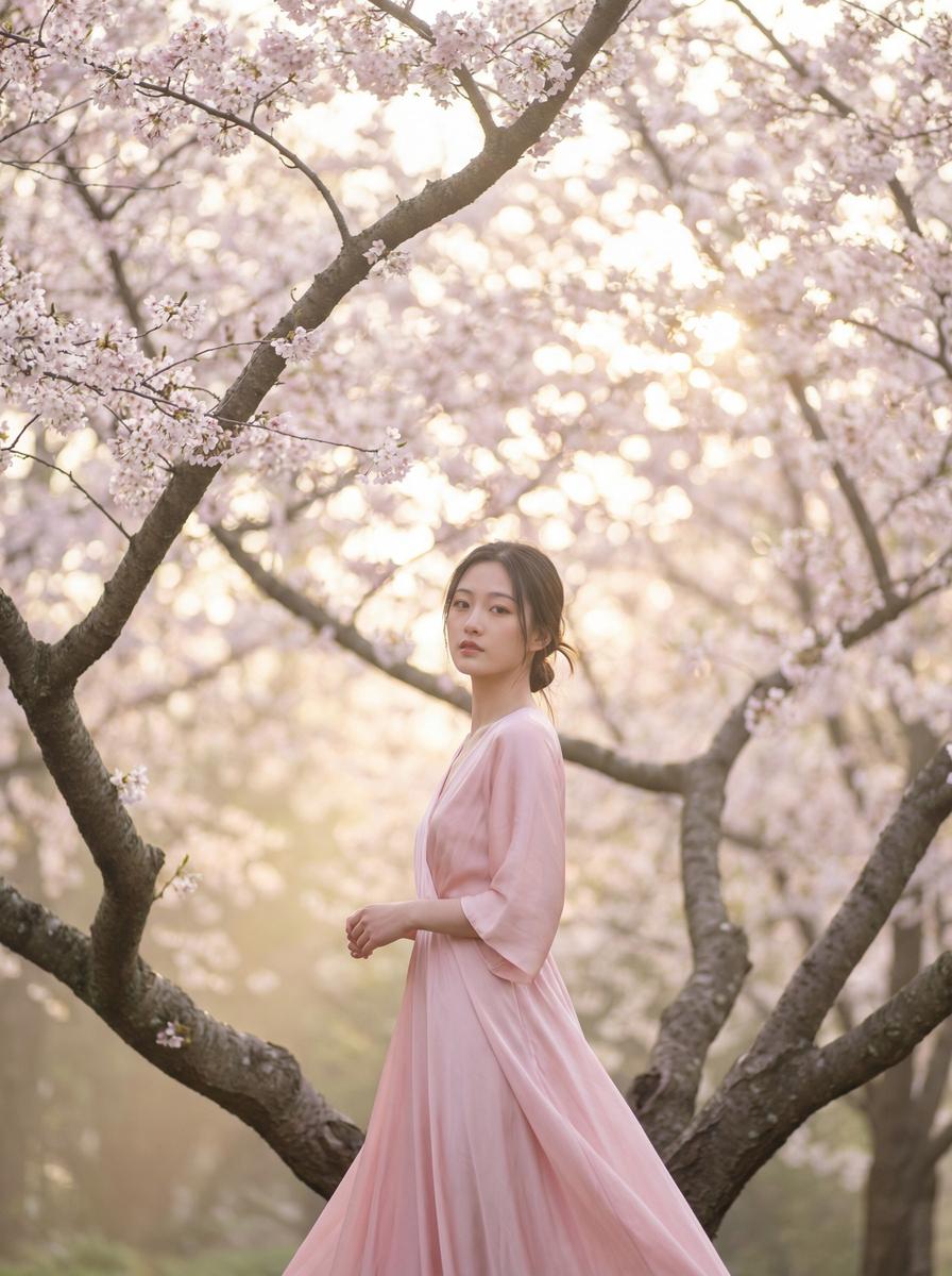 女神视频传媒-樱花季浪漫写真传媒